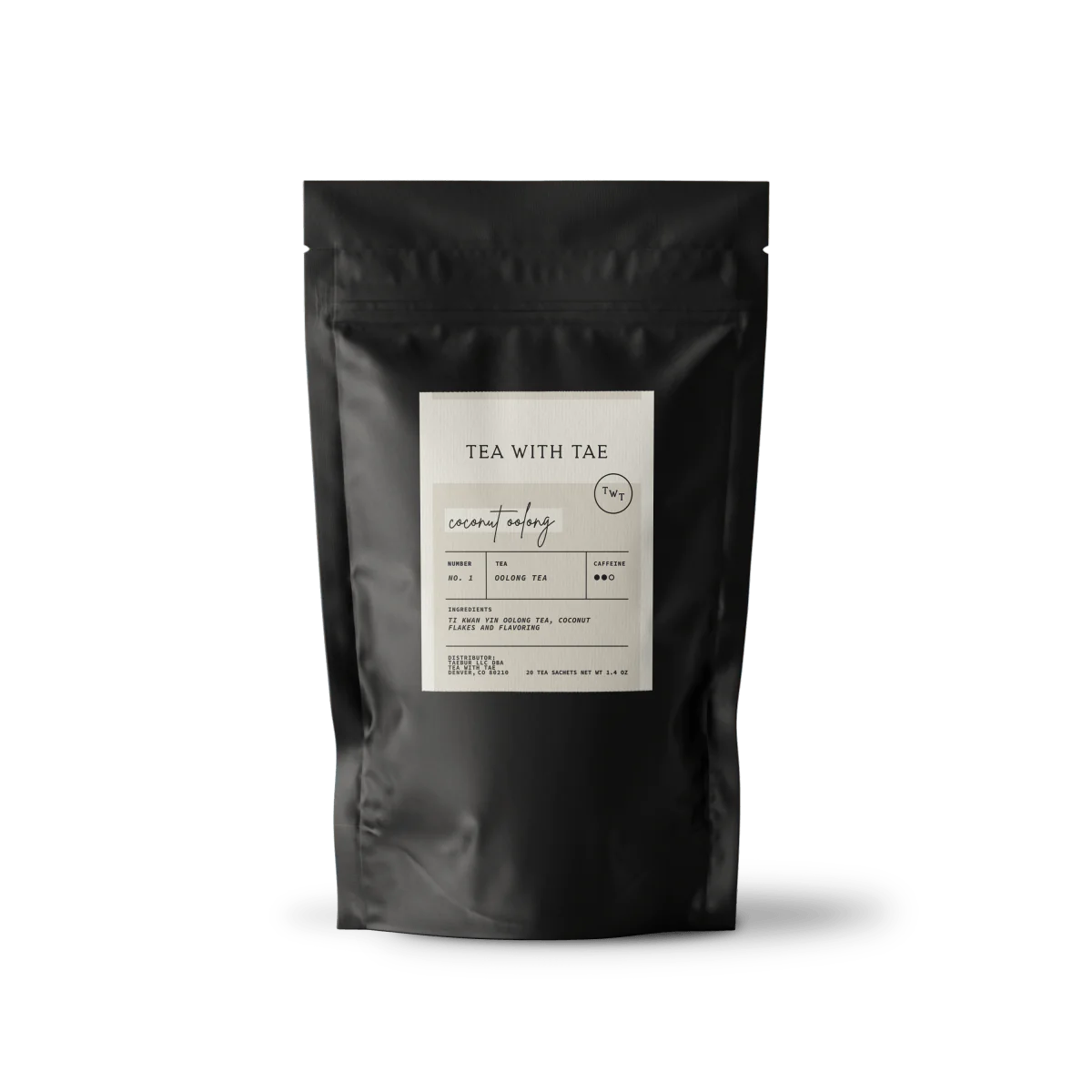 Tea with Tae - Coconut Oolong Pouch